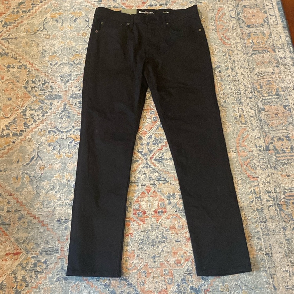 Mens good fellow black jeans